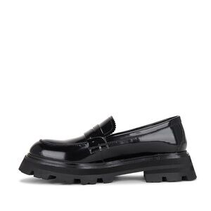 TONY BIANCO BLACK LOAFERS